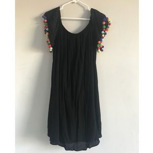 pom pom dress womens